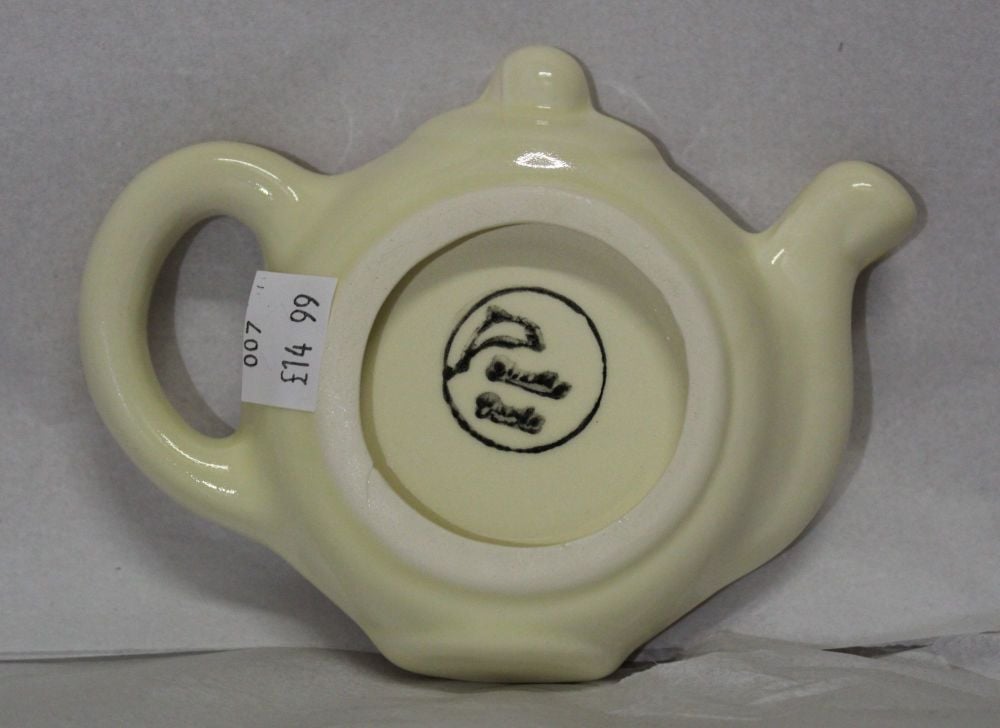 Tea Bag Tidy - Yellow Fresco design