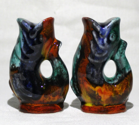 Gurgle-style Cruet Set - Gemstones