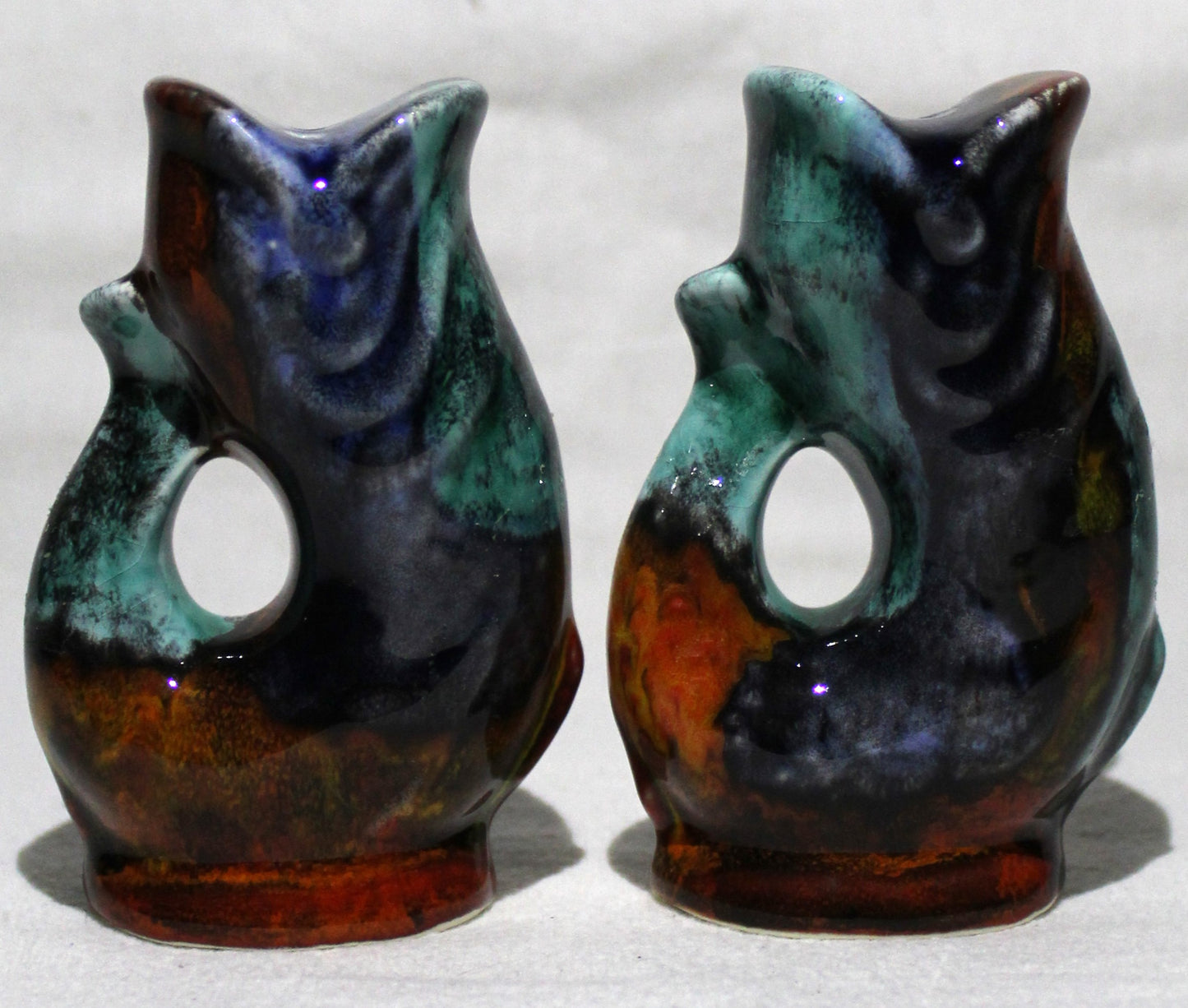 Gurgle-style Cruet Set - Gemstones