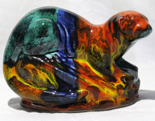 Large Otter - Gemstones design