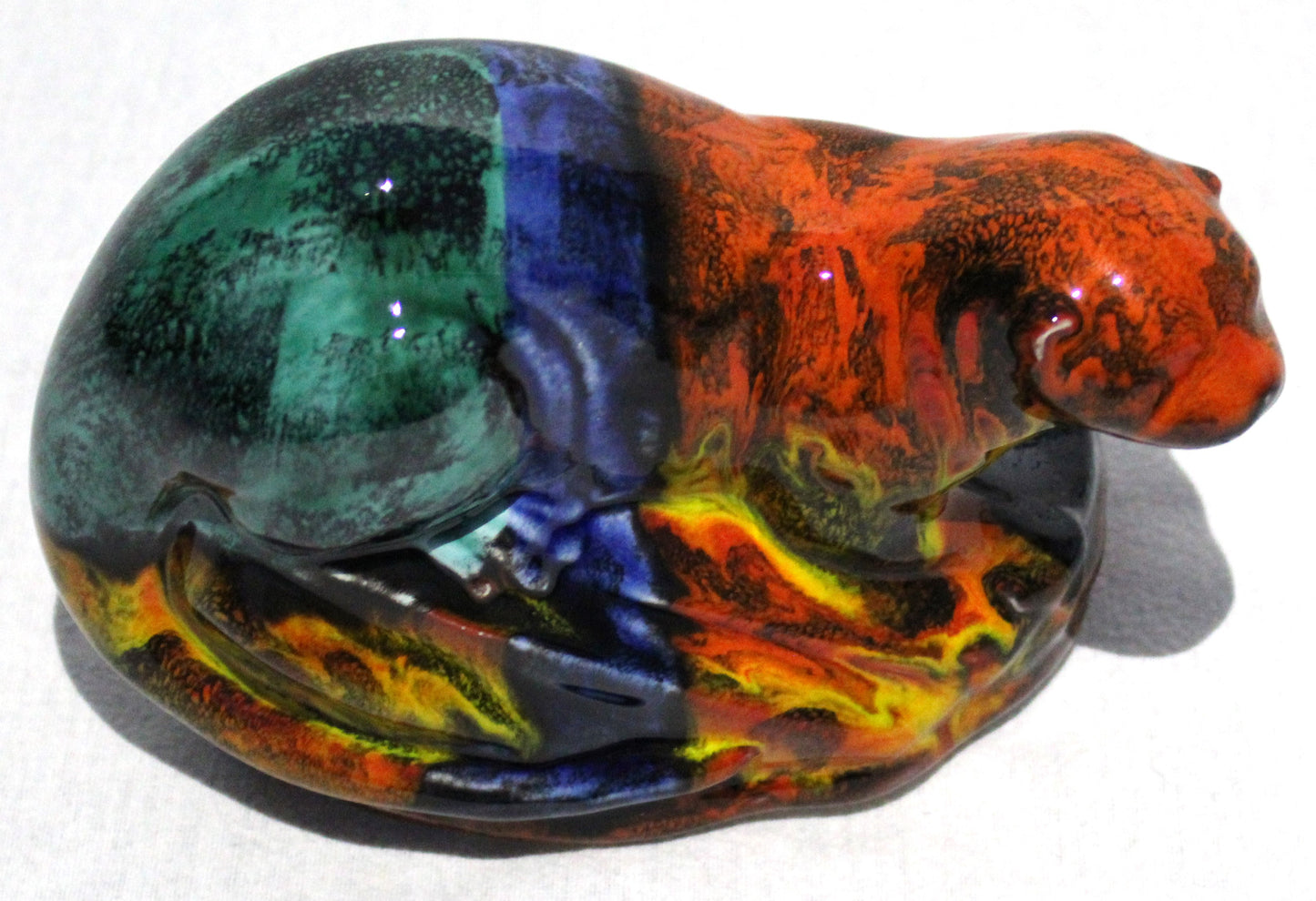 Large Otter - Gemstones design