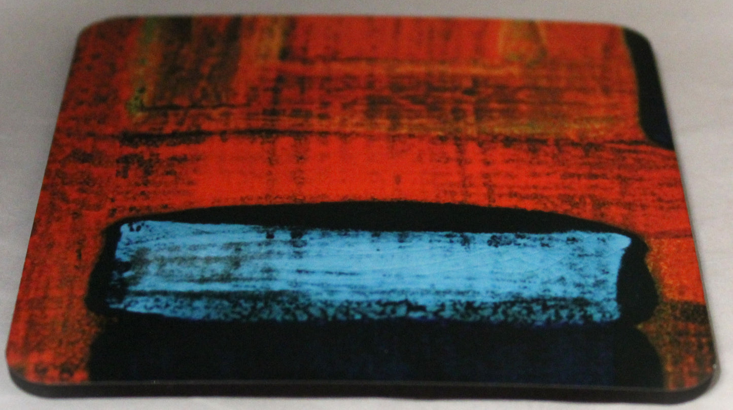 MDF Coaster - Gemstones design