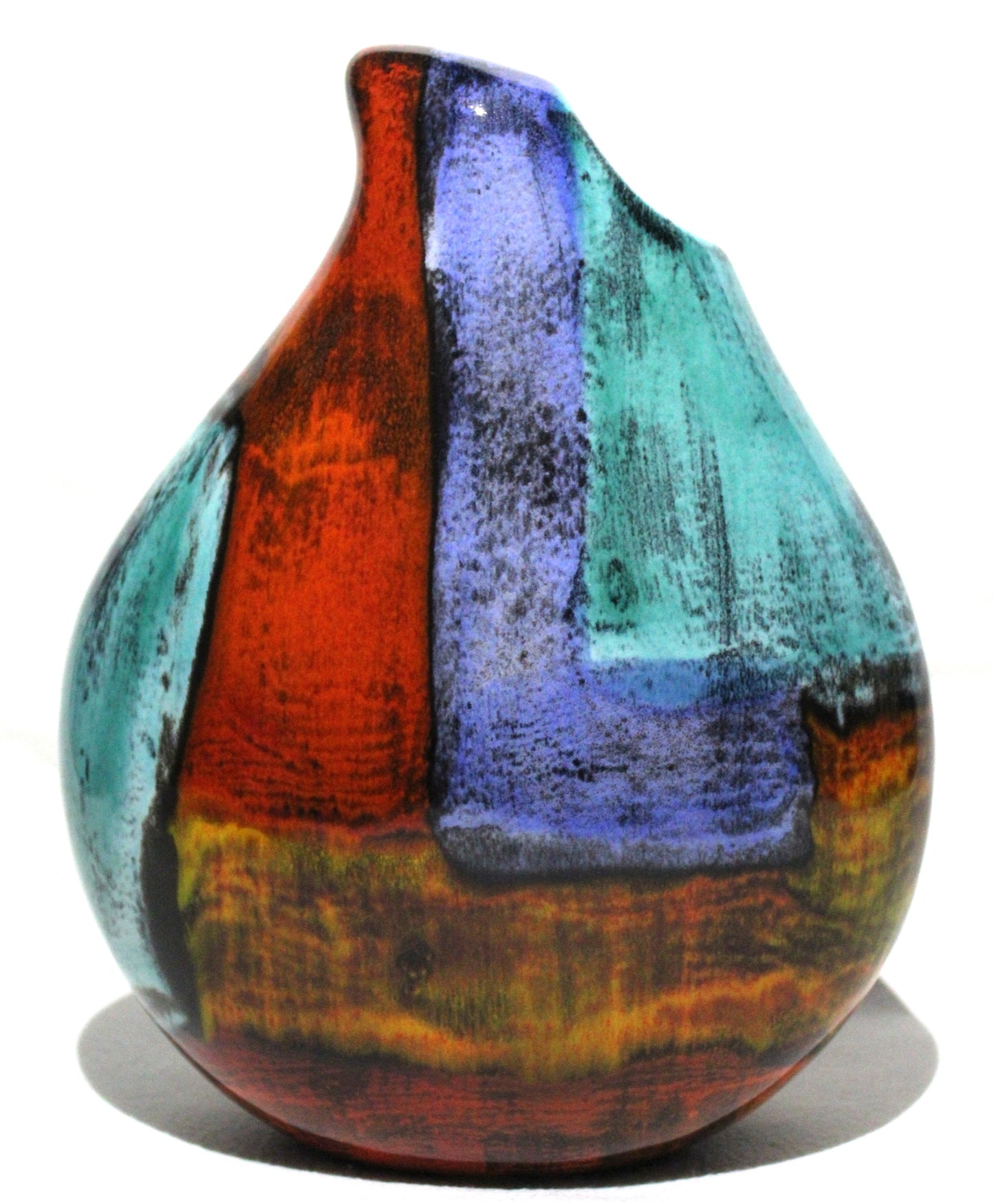Hand-cast Teardrop vase - Studio Poole Gemstones