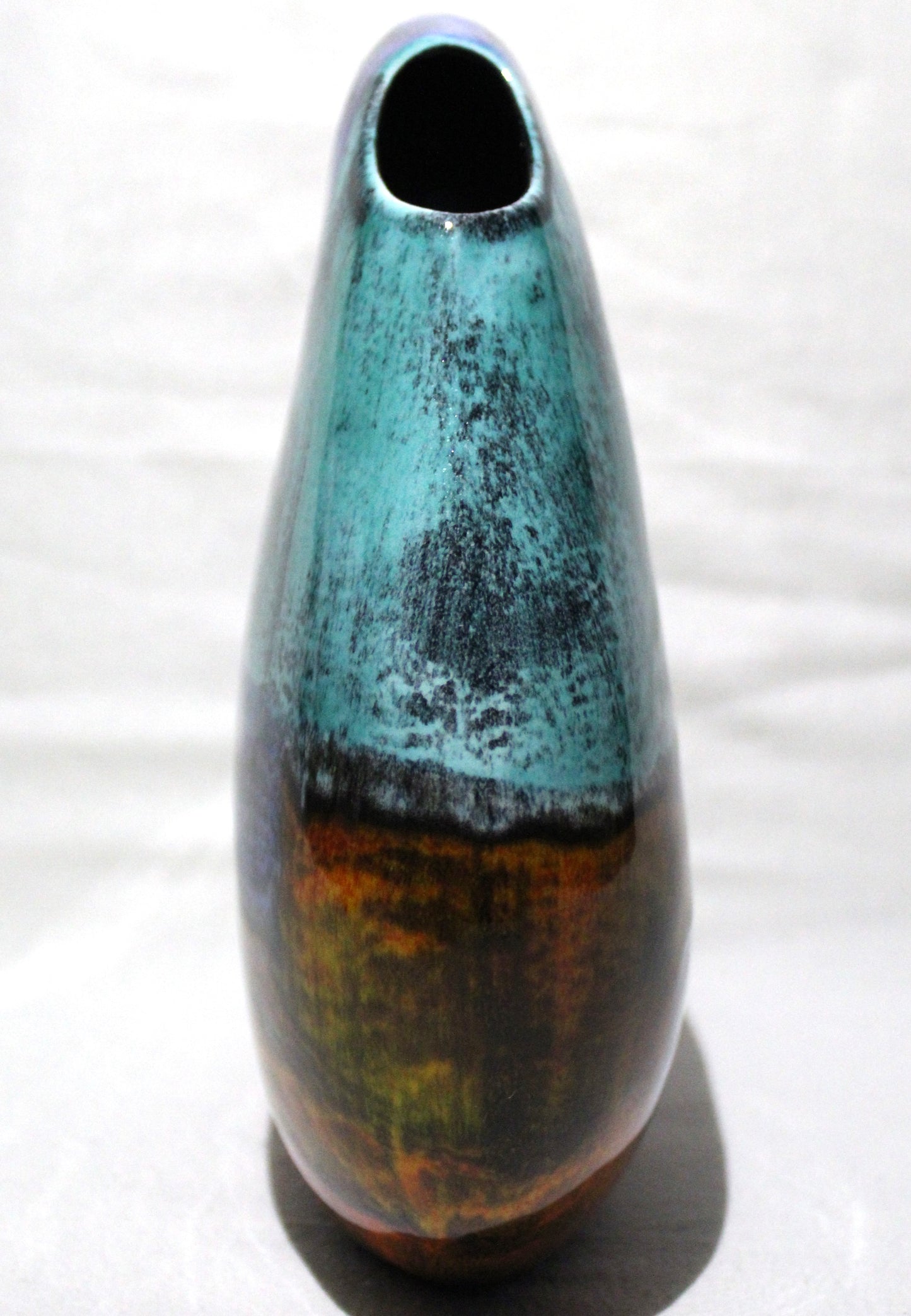 Hand-cast Teardrop vase - Studio Poole Gemstones