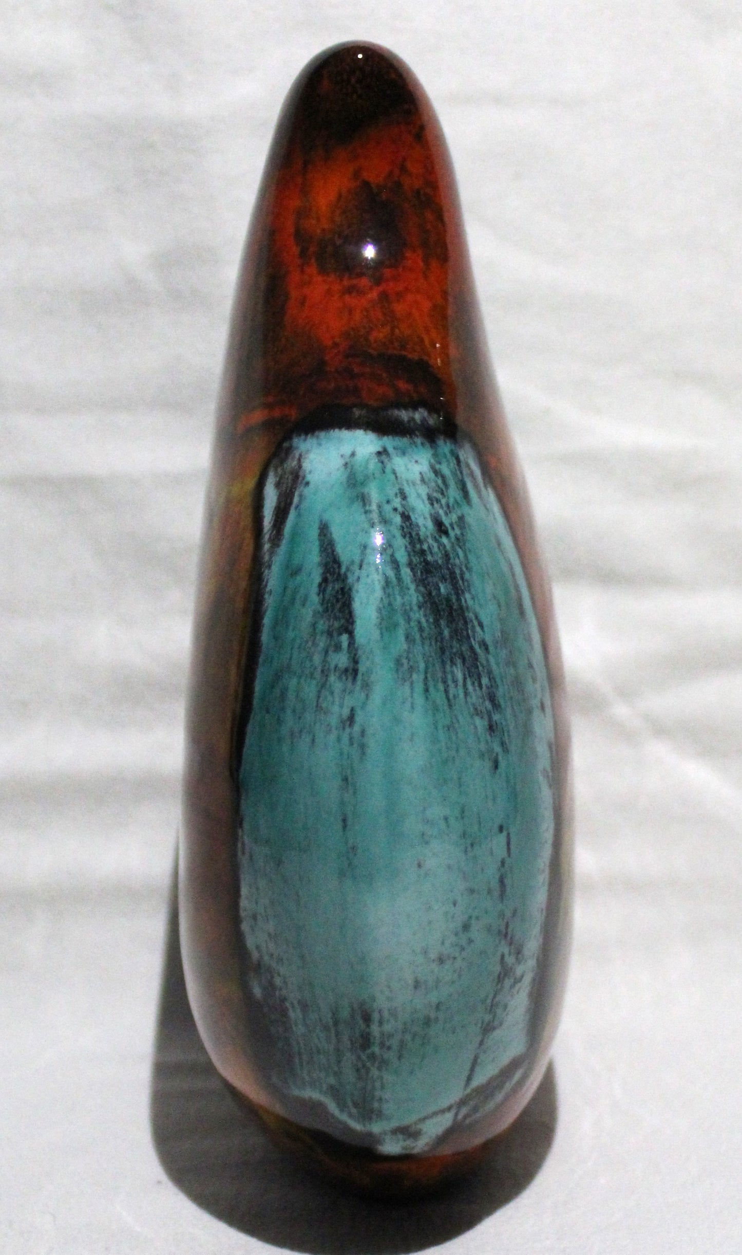 Hand-cast Teardrop vase - Studio Poole Gemstones