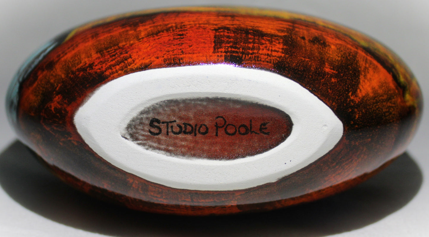 Hand-cast Teardrop vase - Studio Poole Gemstones