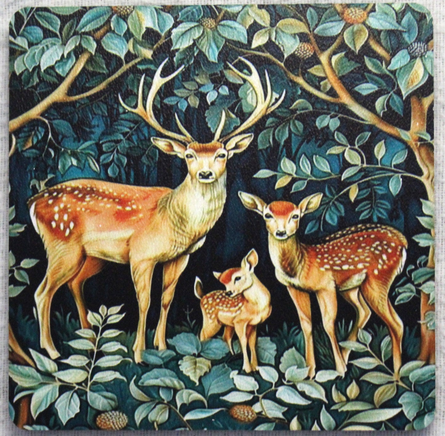 Roe Deer Family - MDF Coaster