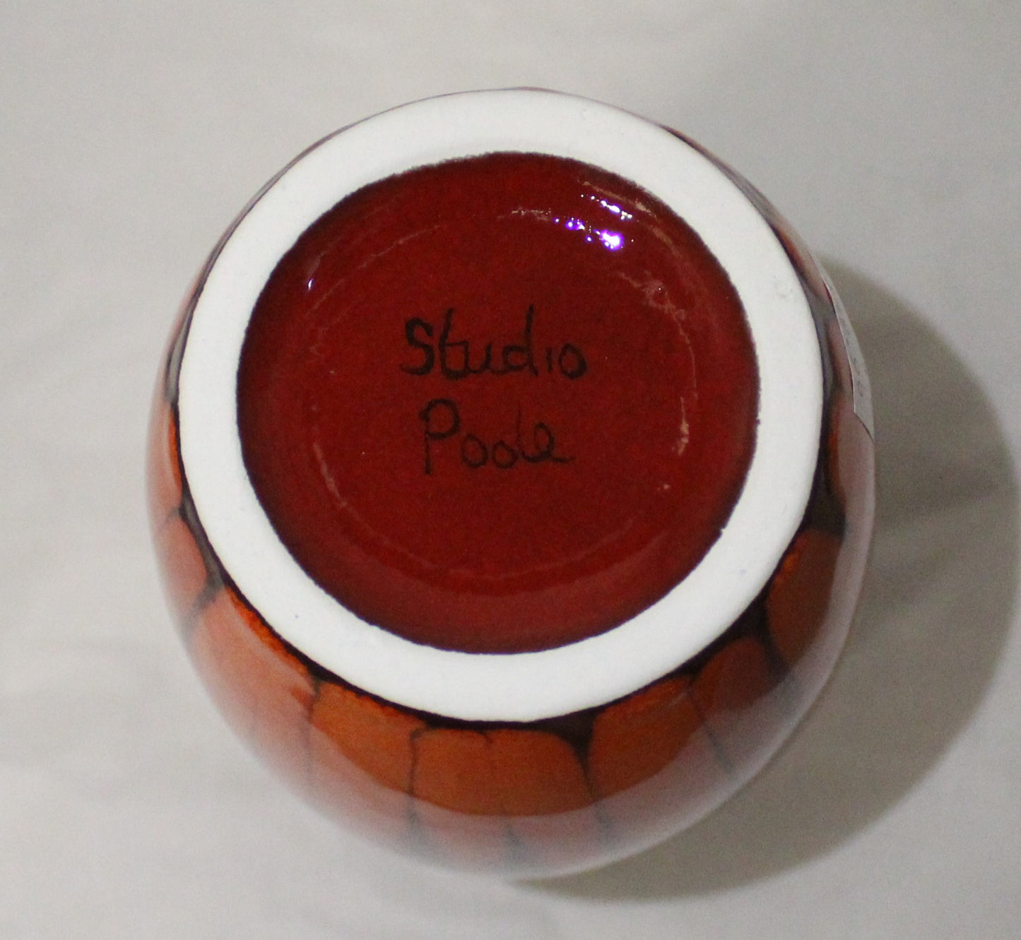 Torpedo Vase - Studio Poole Columbine
