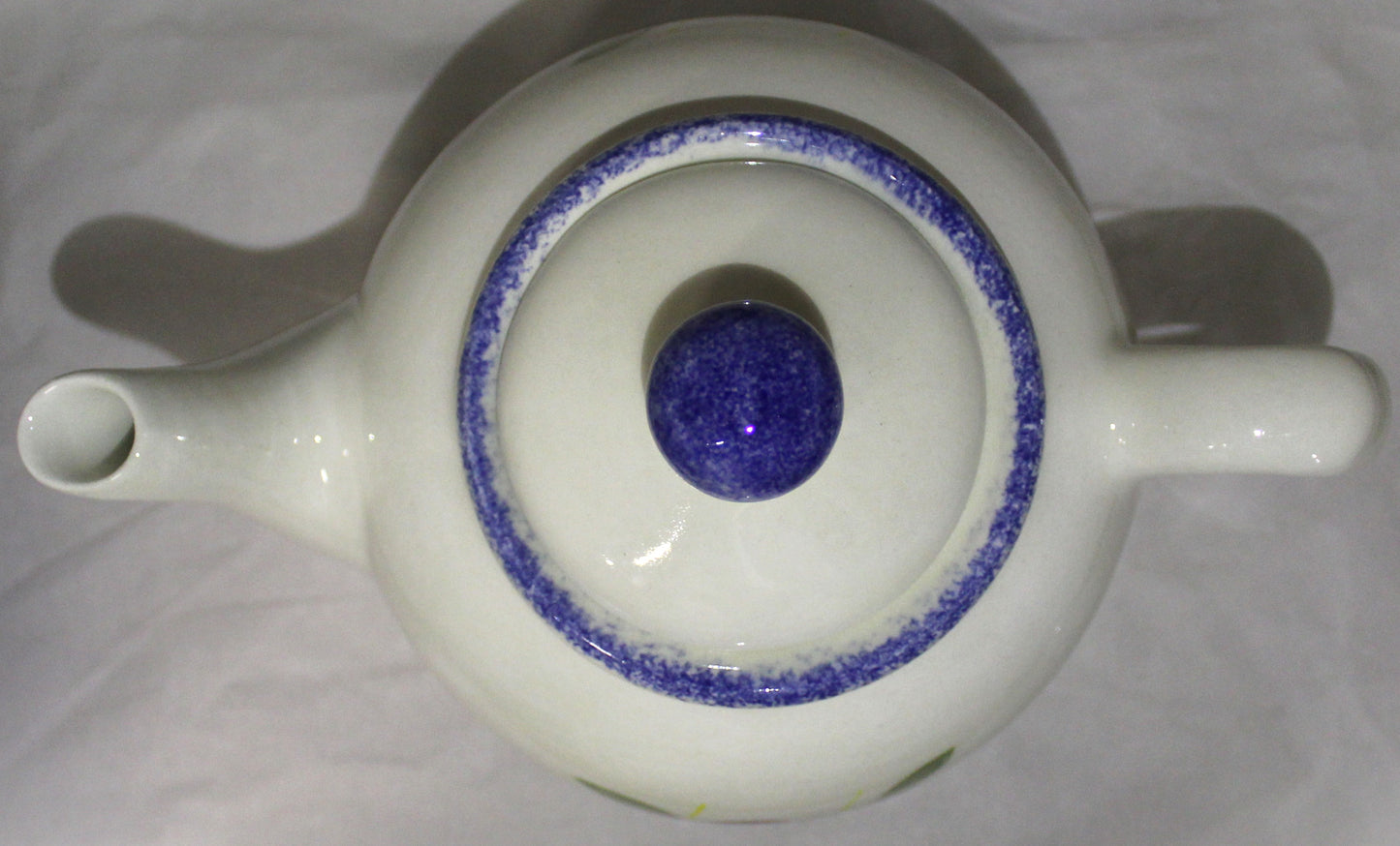 Tea Pot - Studio Poole Dorset Fruits Apples Design