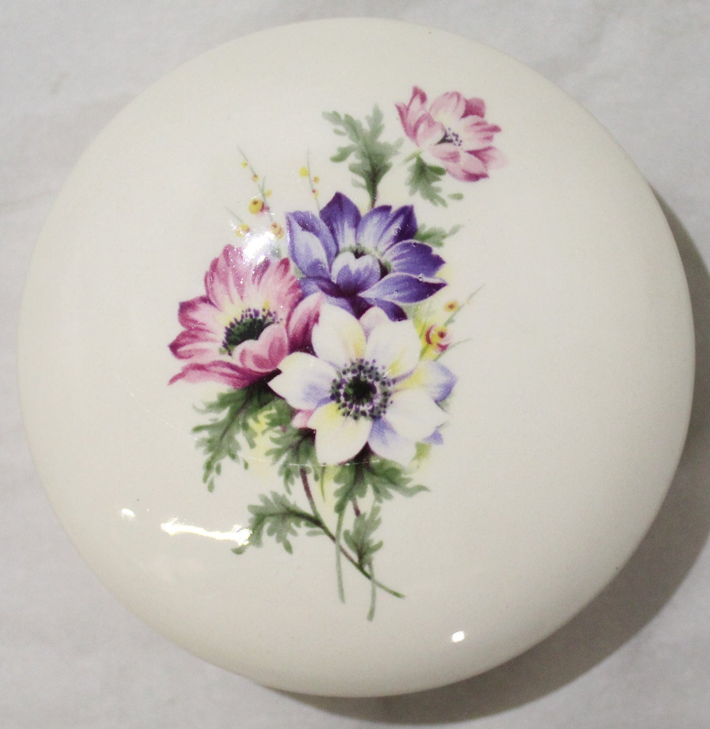 Floral Birth Month Trinket Box - January