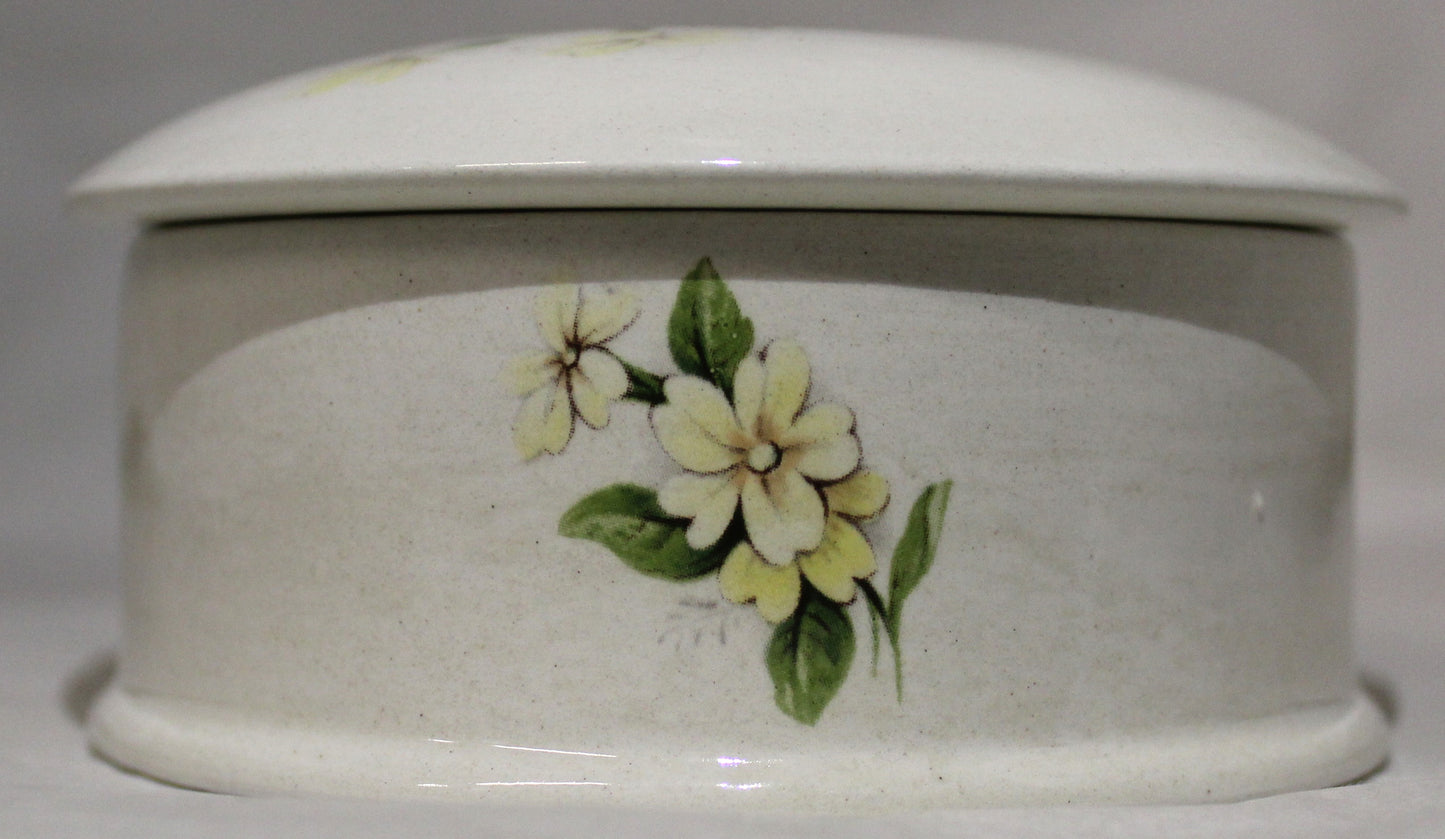 Floral Birth Month Trinket Box - February
