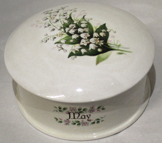 Floral Birth Month Trinket Box - May