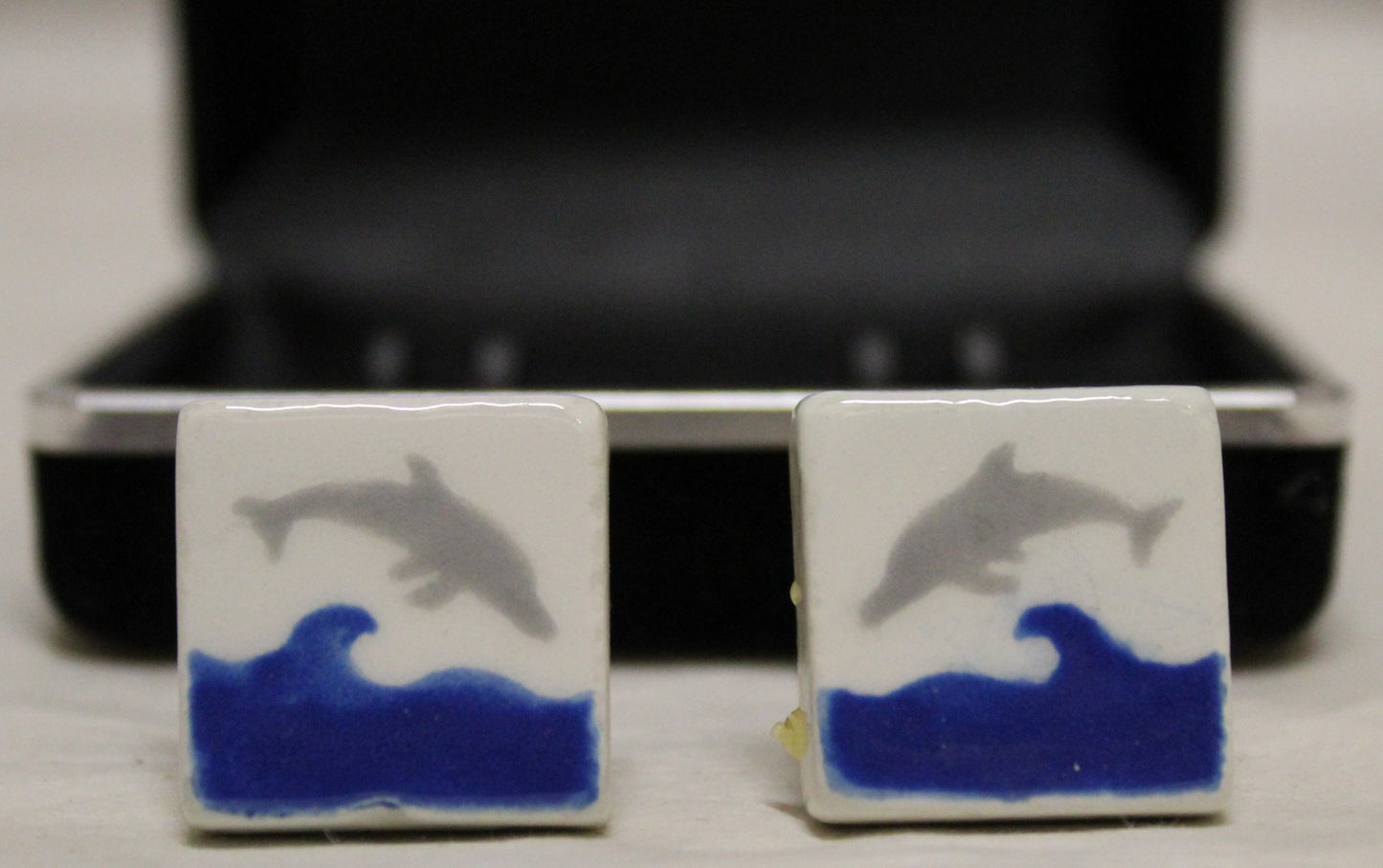 Handmade Dolphin Cufflinks