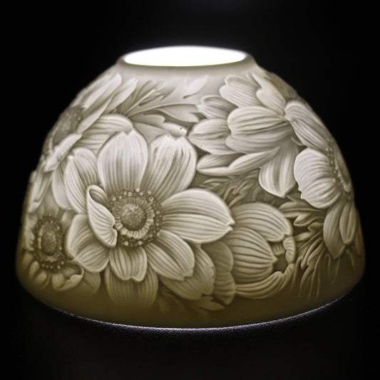 Daisies - Dome Tealight Holder
