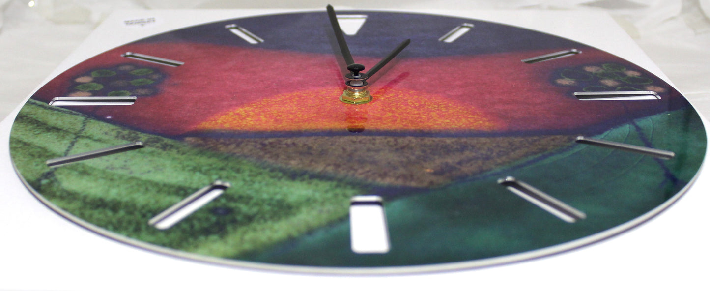 Large Sublimation Clock - Sunrise design