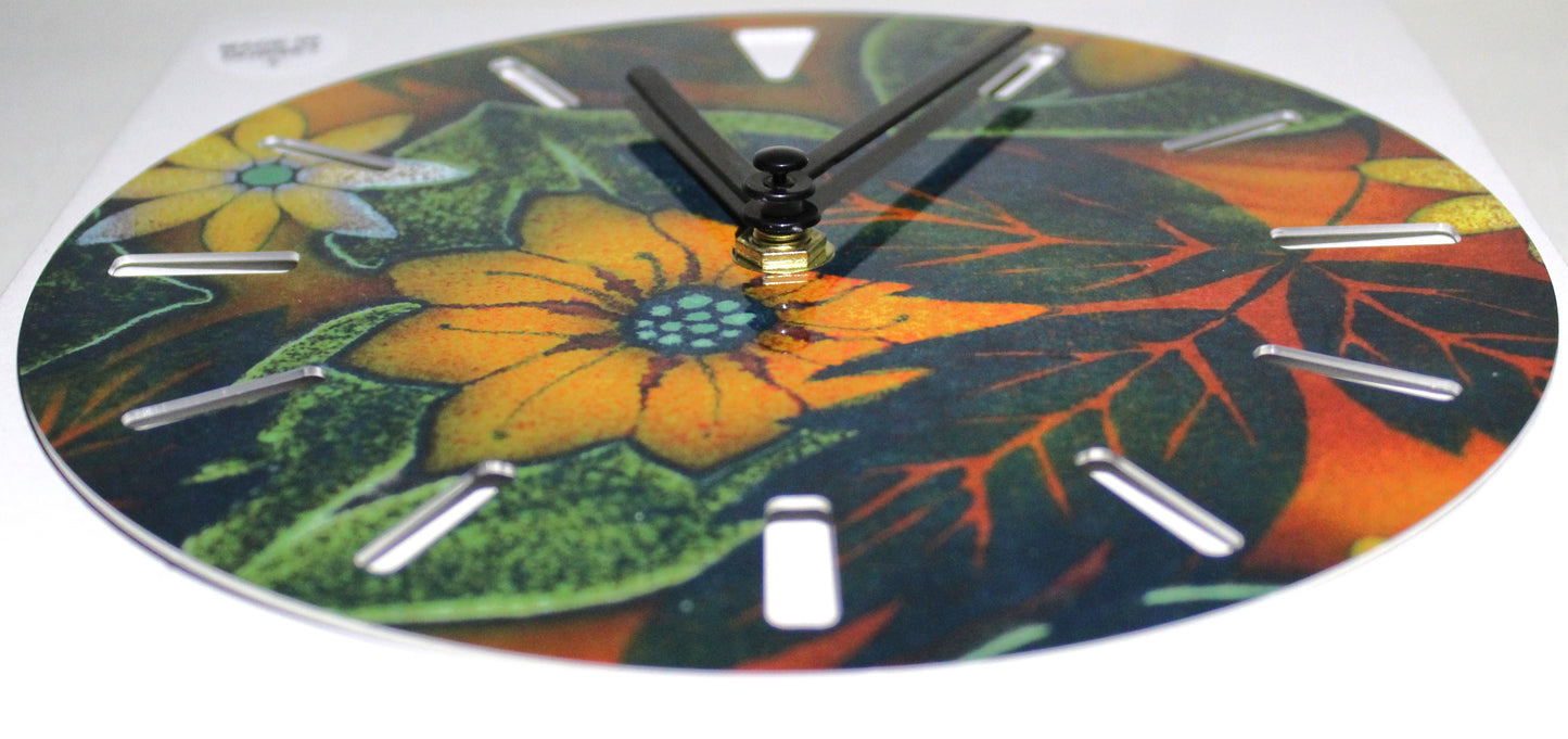 Sublimation Clock - Indian Summer design