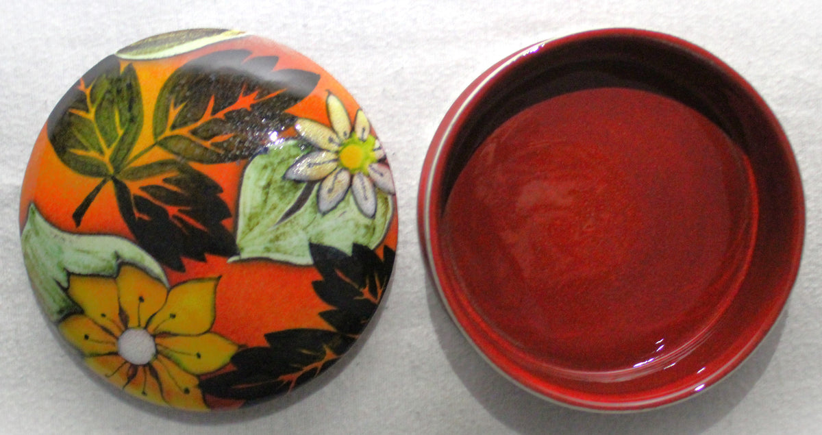 Trinket Box - Studio Poole Indian Summer