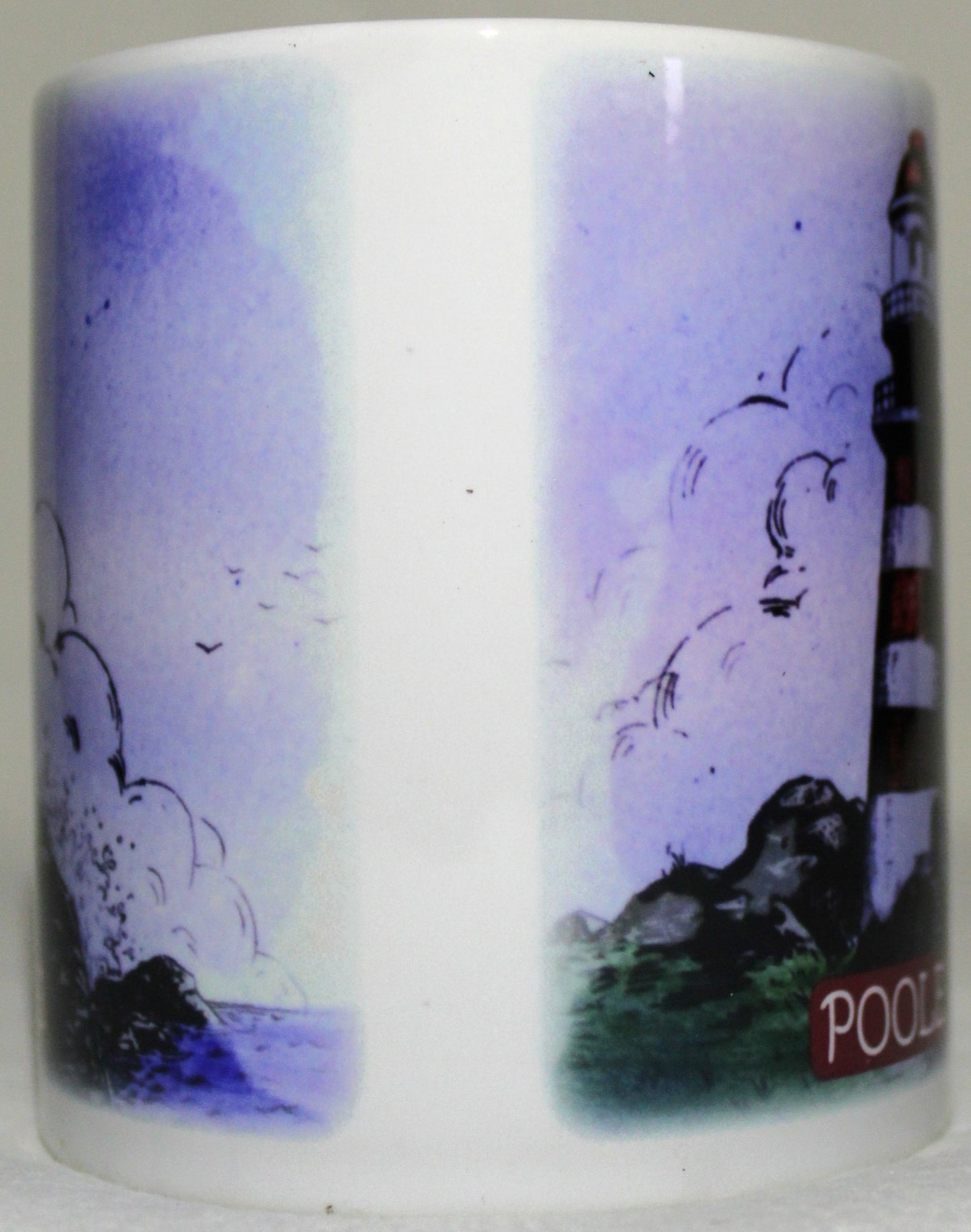 Poole Sublimation Mug - Studio Poole Lighthouse design