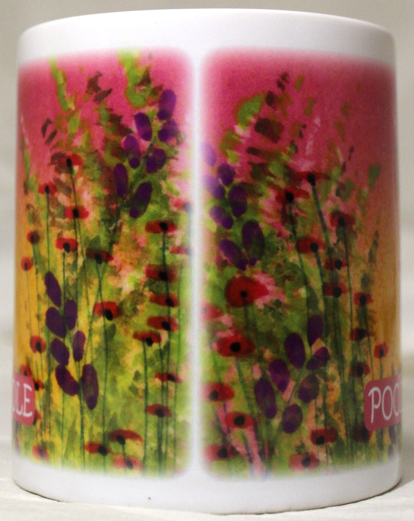 Poole Sublimation Mug - Studio Poole Meadow Field Pink