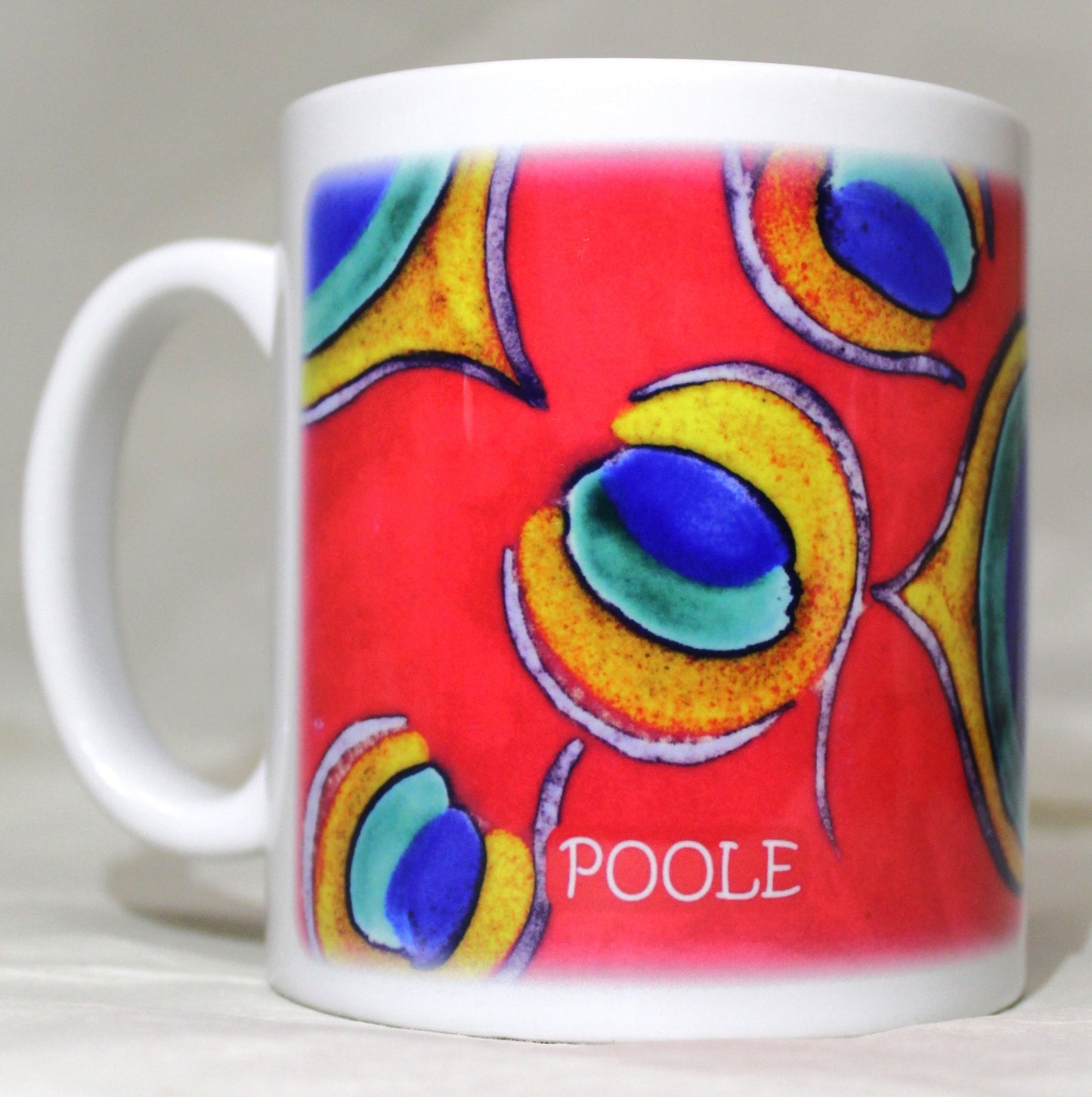 Poole Sublimation Mug - Studio Poole Peacock