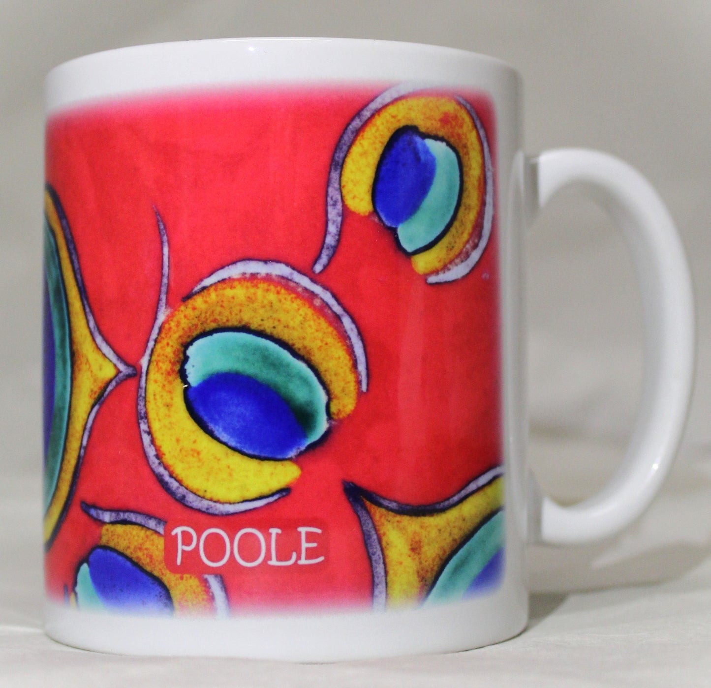 Poole Sublimation Mug - Studio Poole Peacock