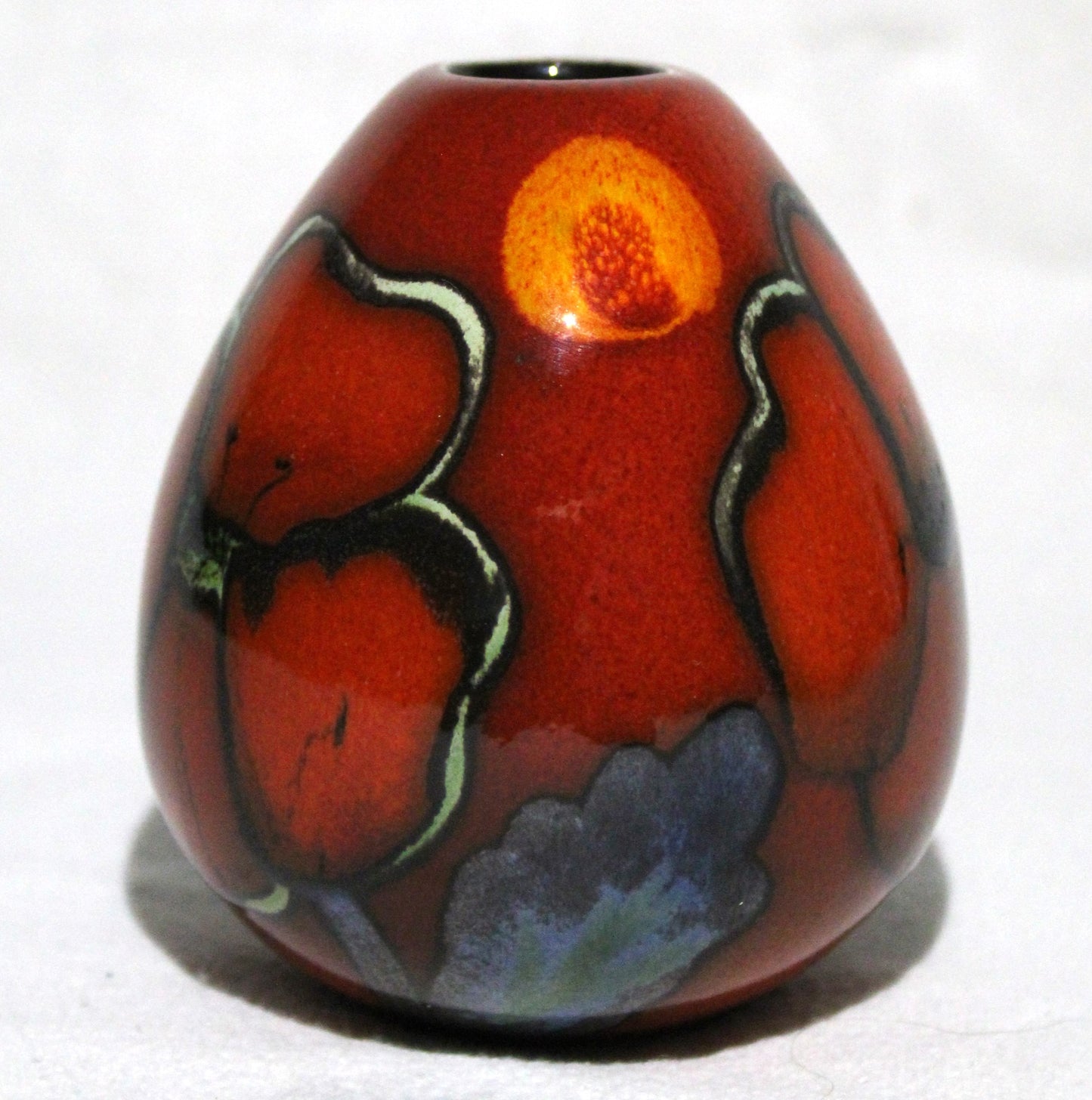 Mini Bud Vase - Studio Poole Poppyfield
