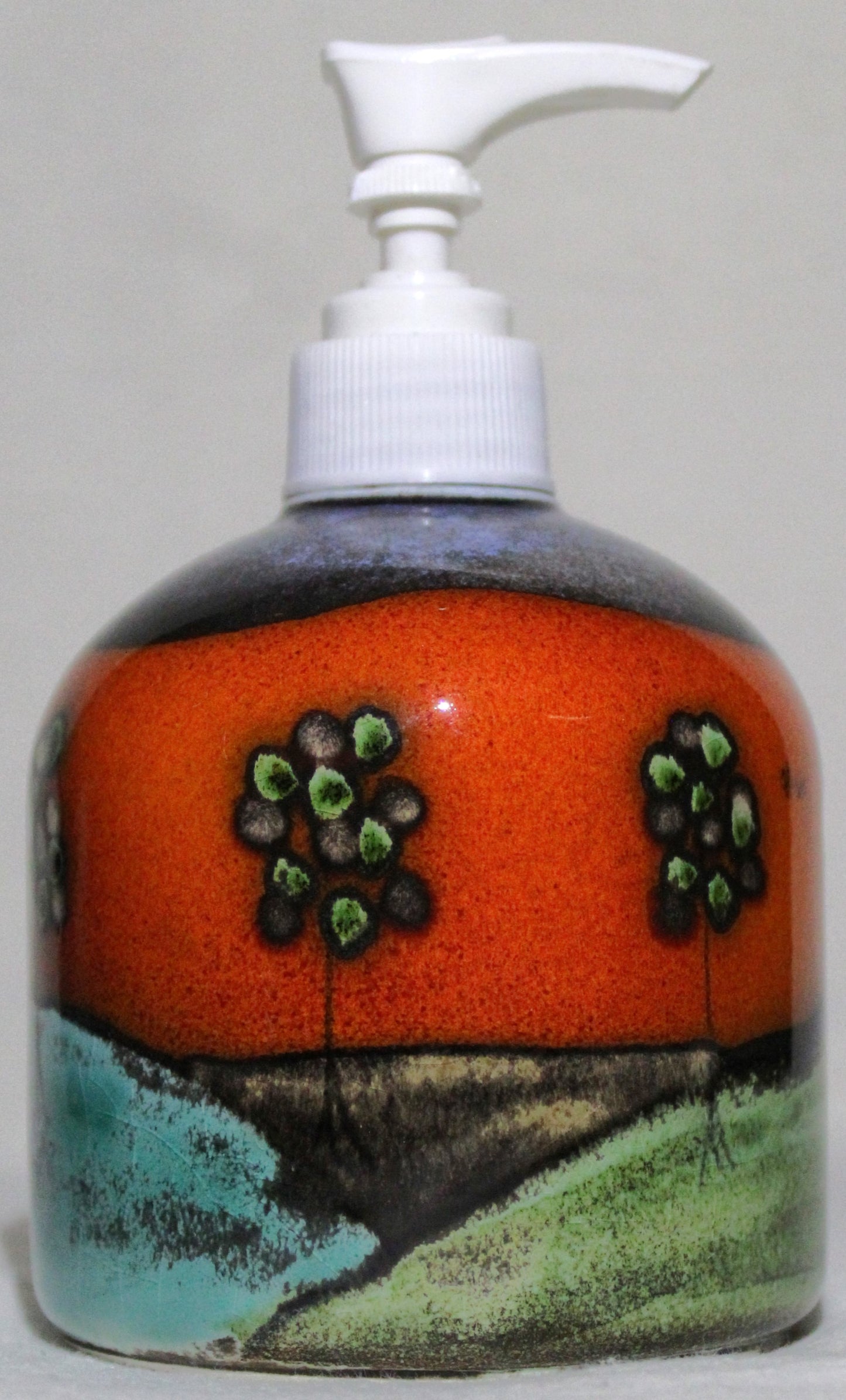 Sunrise - Small Pump-handle Ceramic Bottle