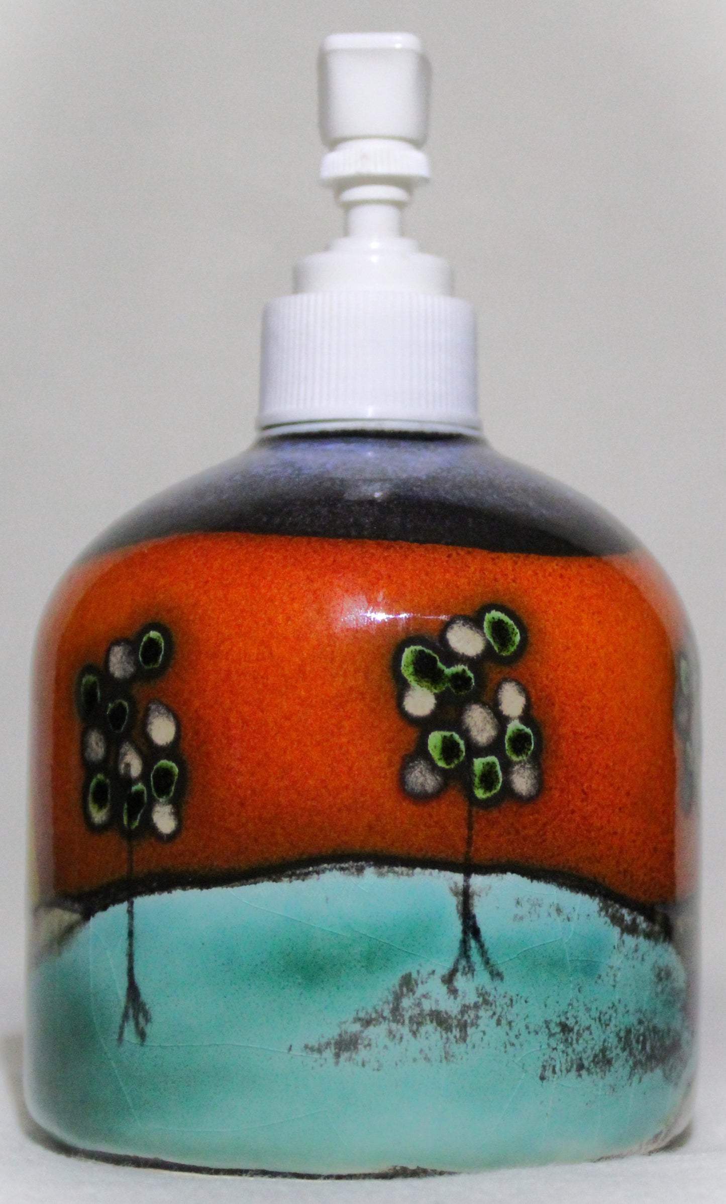 Sunrise - Small Pump-handle Ceramic Bottle