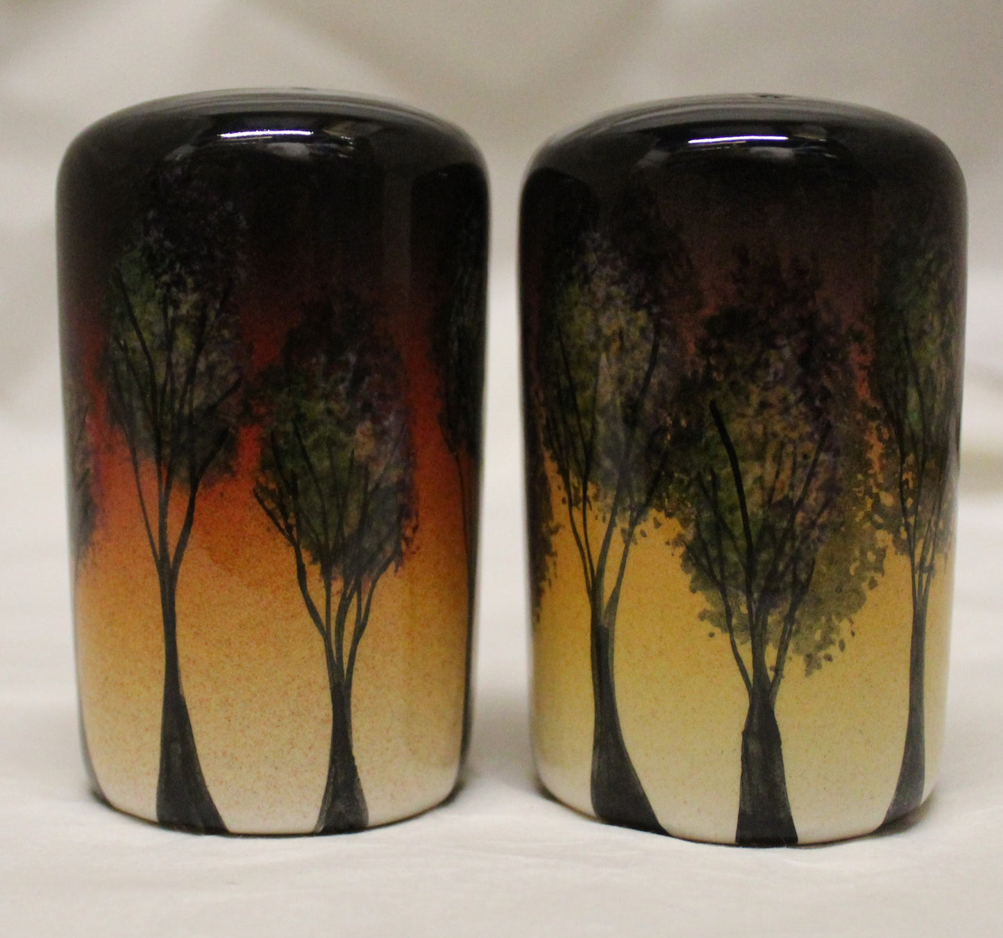 Cruet Set - Sunset Trees