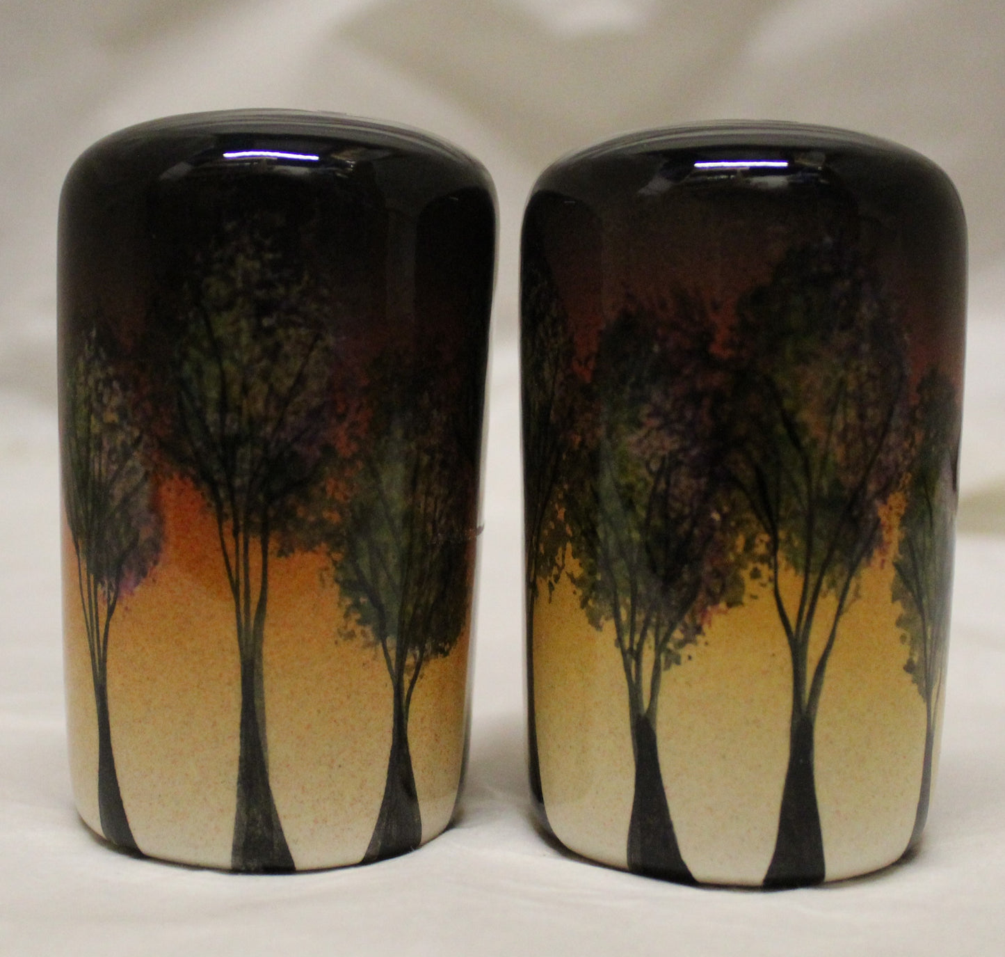 Cruet Set - Sunset Trees