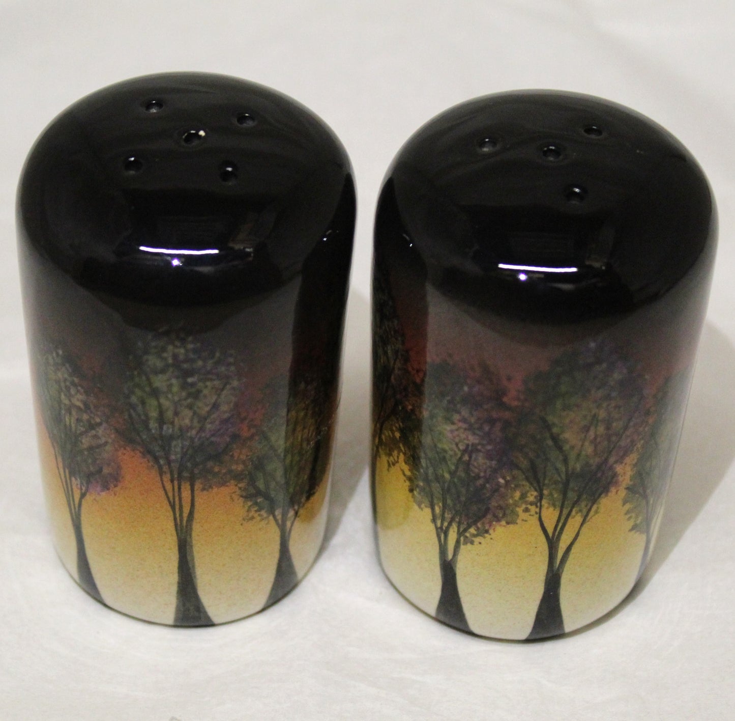 Cruet Set - Sunset Trees