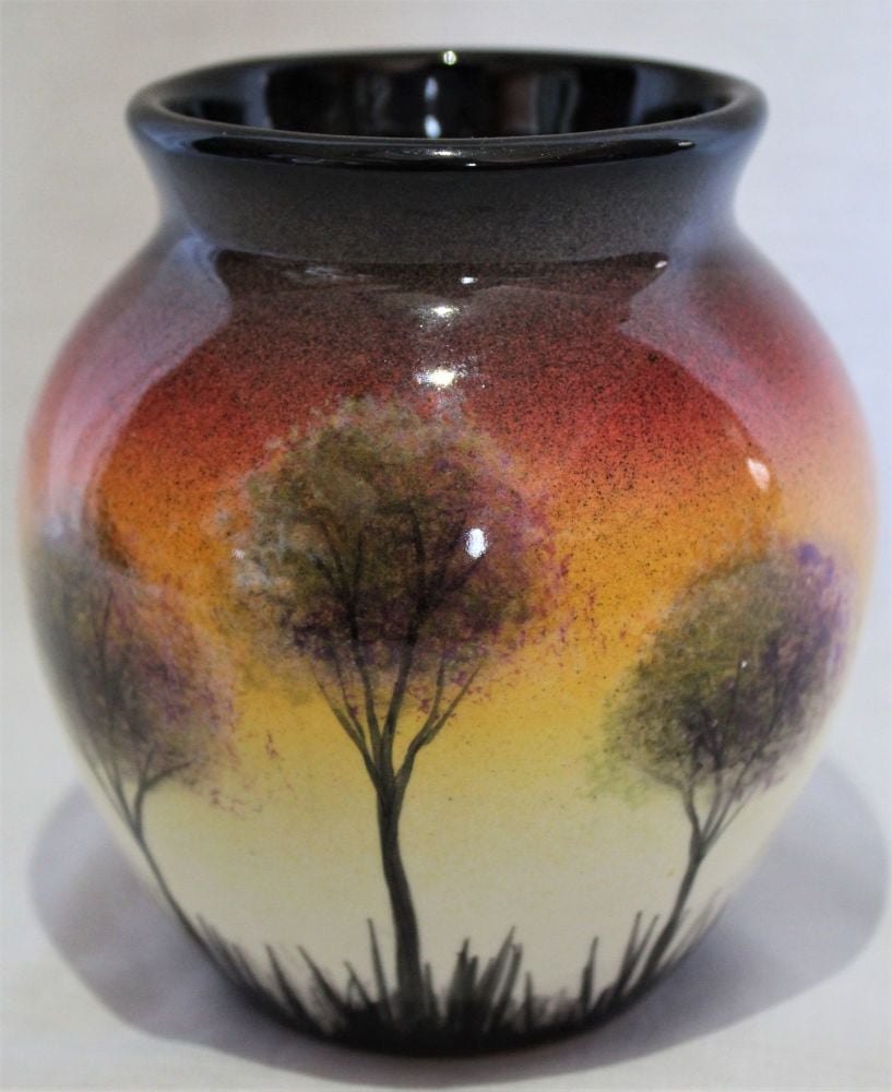 Hand-thrown, Mini Roman-style Vase