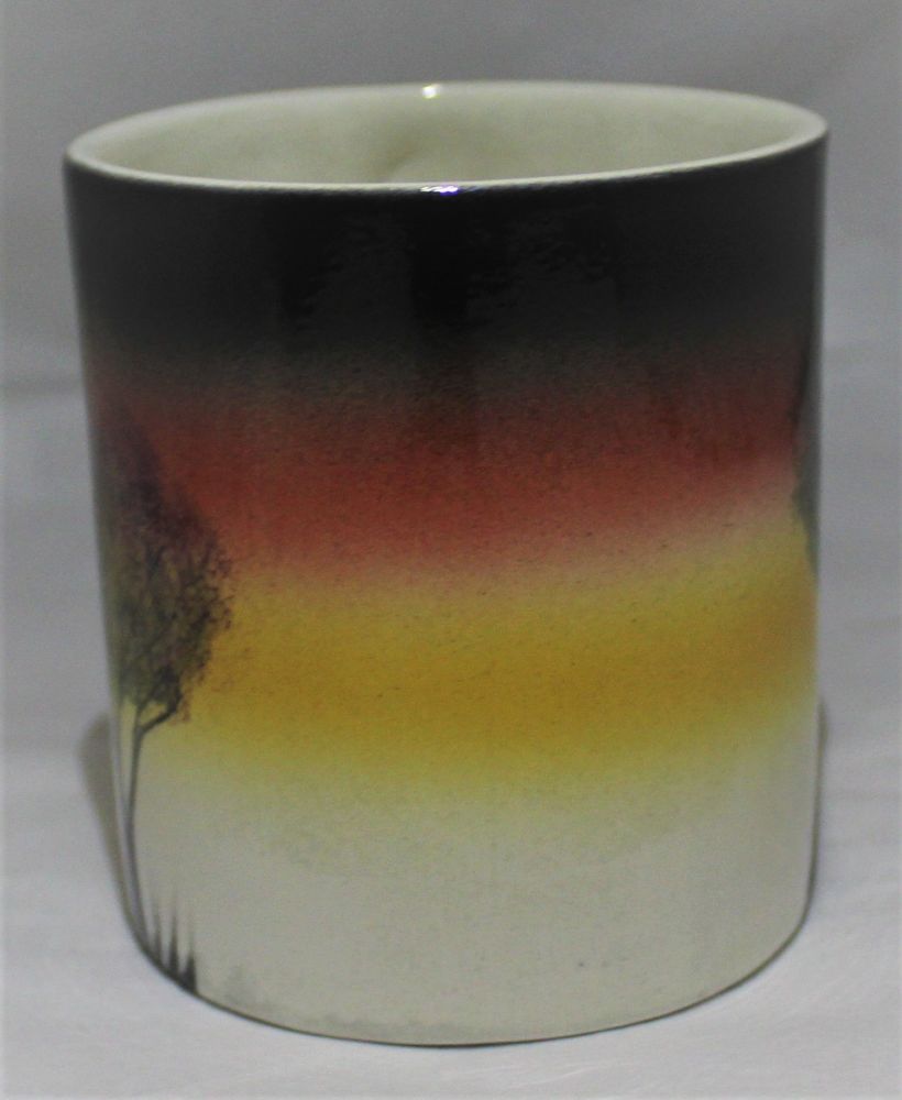 Mug - Studio Poole Sunset Trees design