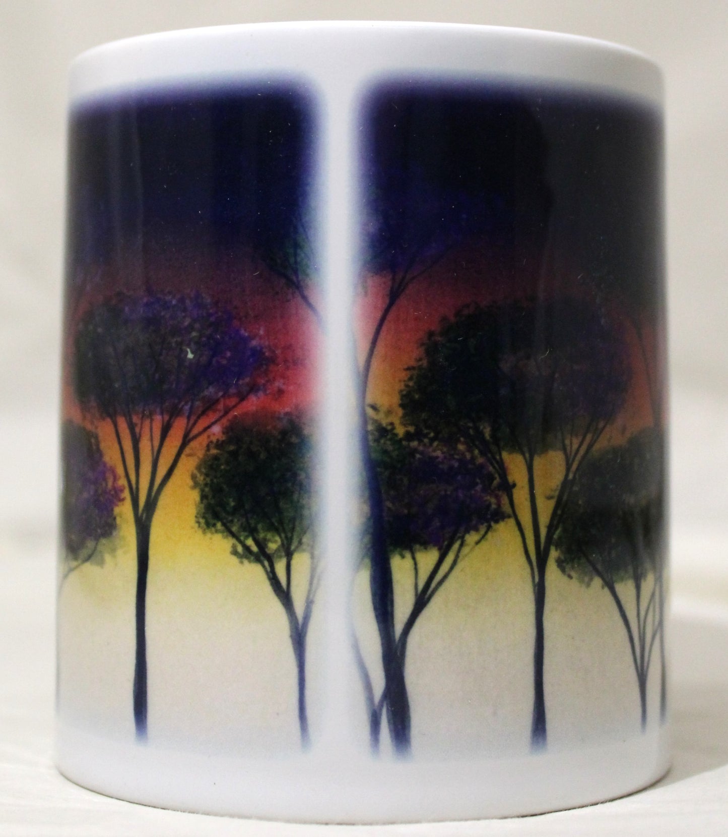 Poole Sublimation Mug - Studio Poole Sunset Trees