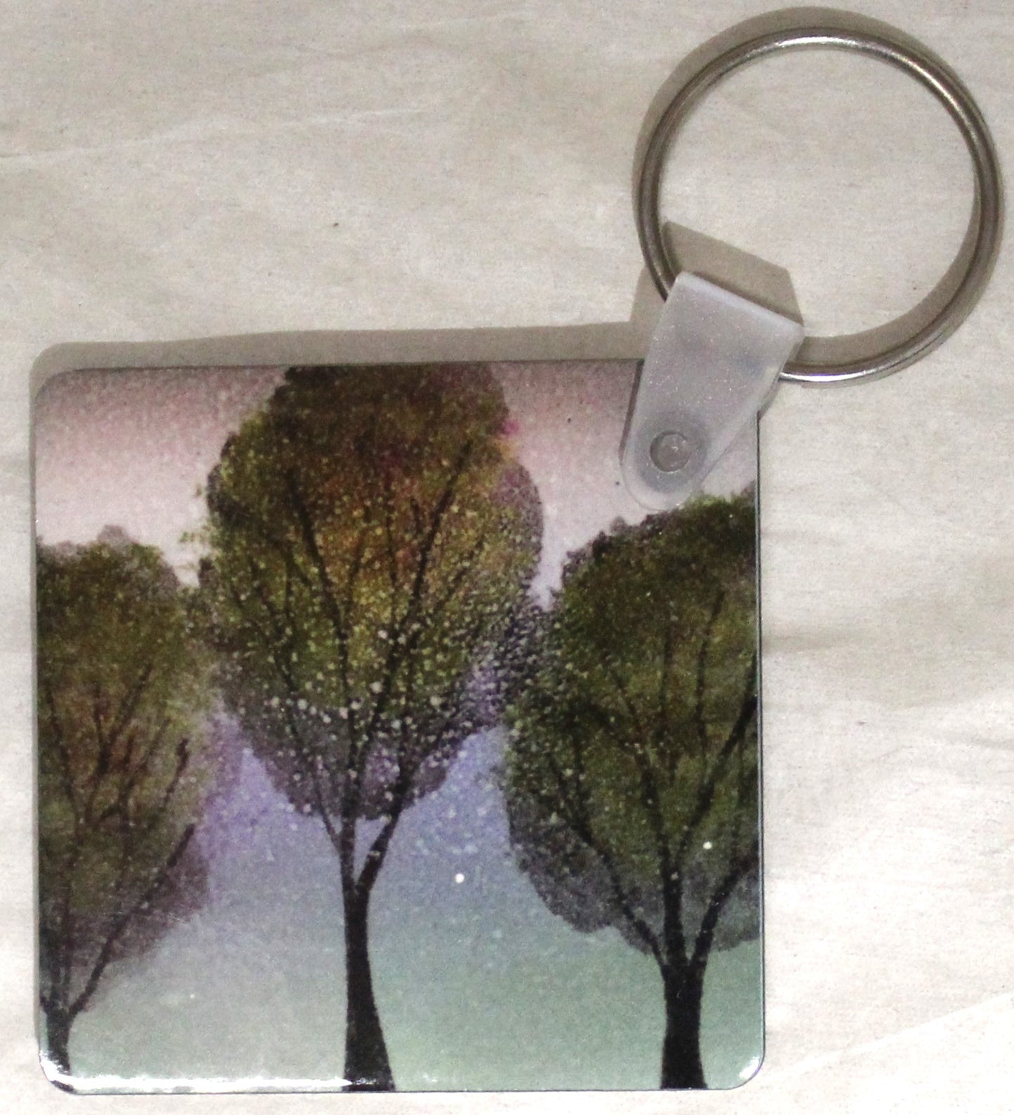 Keyring - Trees in the Mist