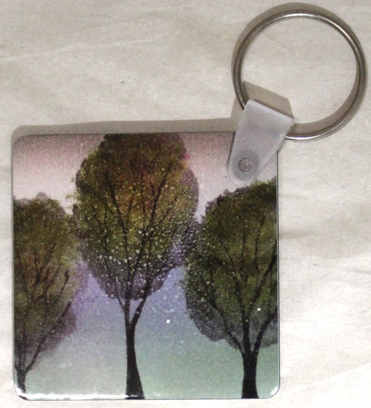 Keyring - Trees in the Mist
