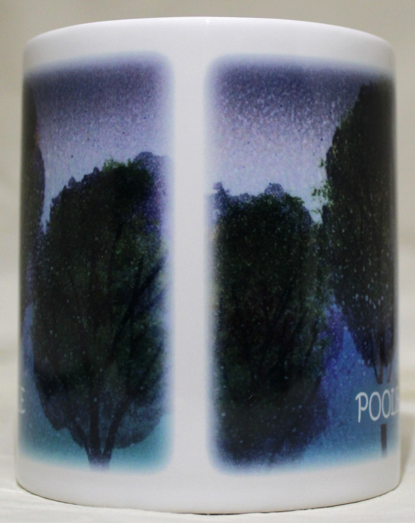 Poole Sublimation Mug - Studio Poole Trees in the Mist