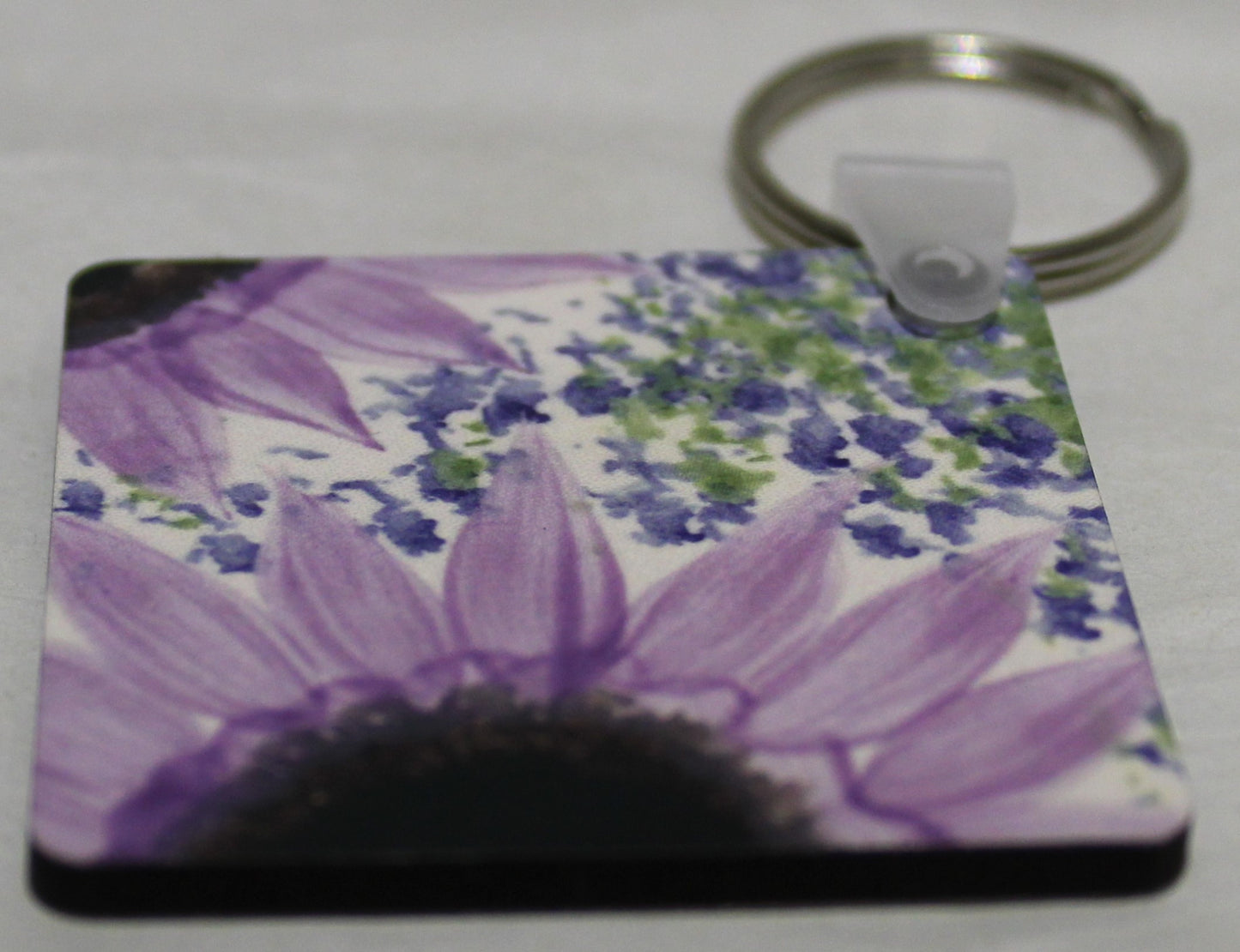 Keyring - Vincent Lilac Pattern