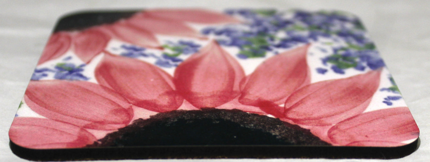 MDF Coaster - Studio Poole Red Vincent design