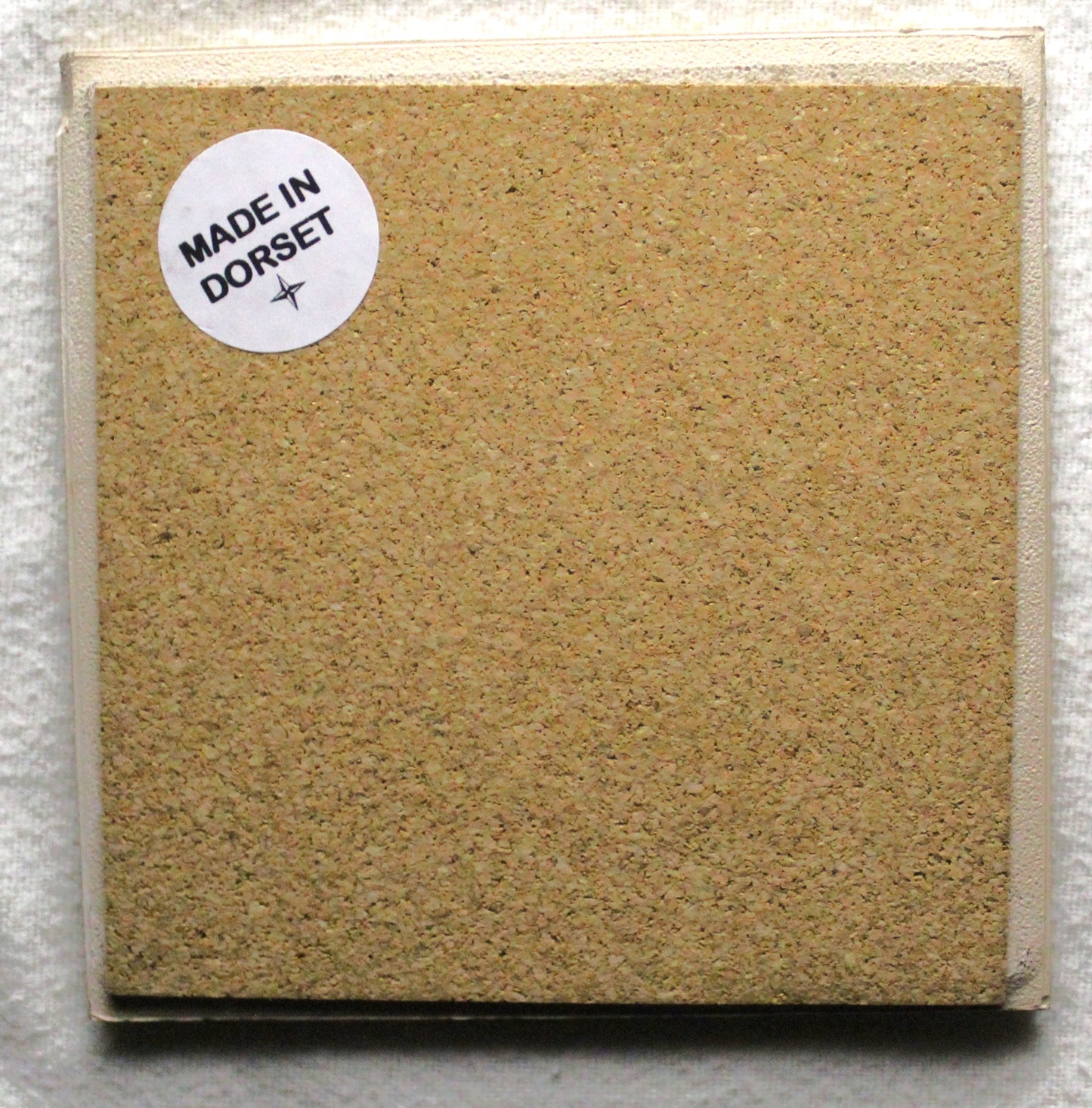 Sublimation Ceramic Coaster - Cork backed (square) - Vinyard design
