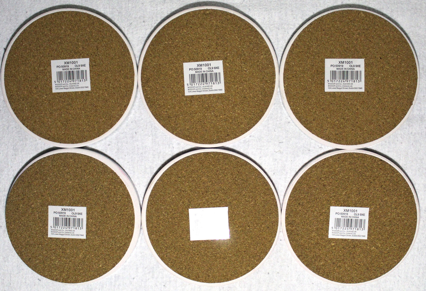 Christmas Coasters - 6 Set