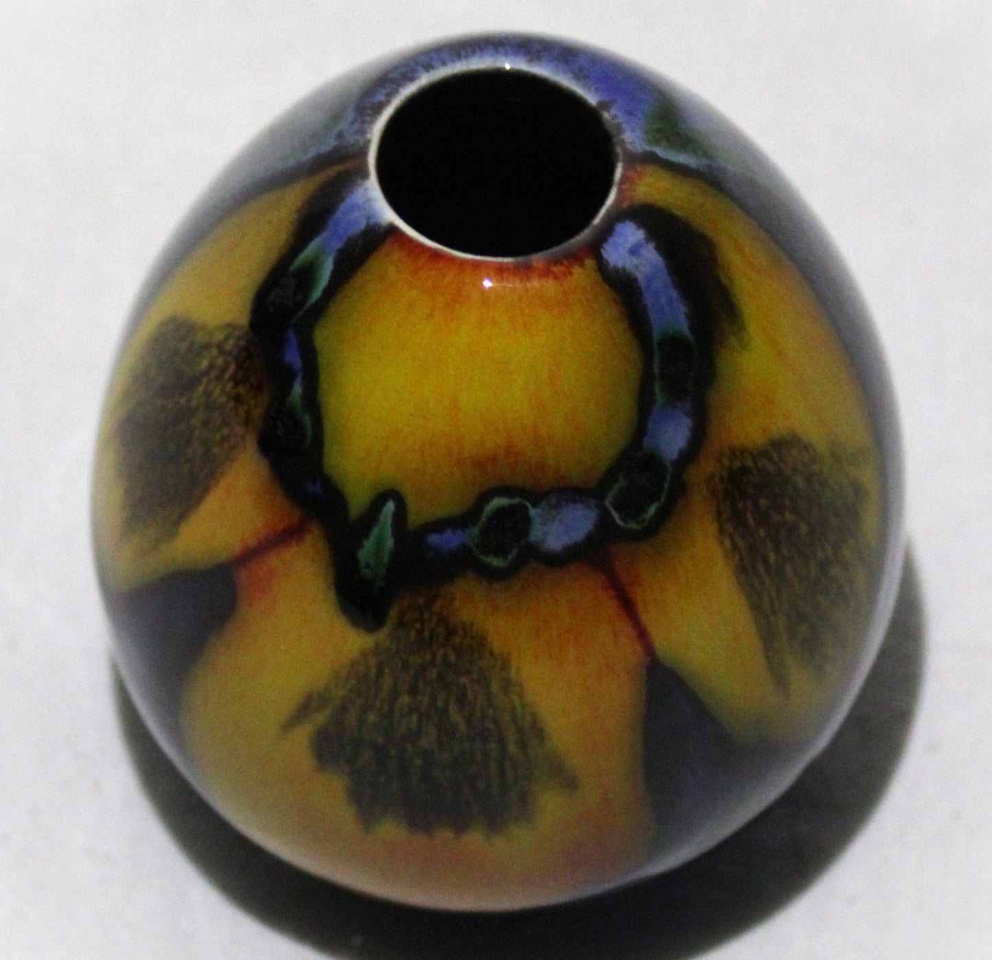 Mini Bud Vase - Studio Poole Wild Poppy