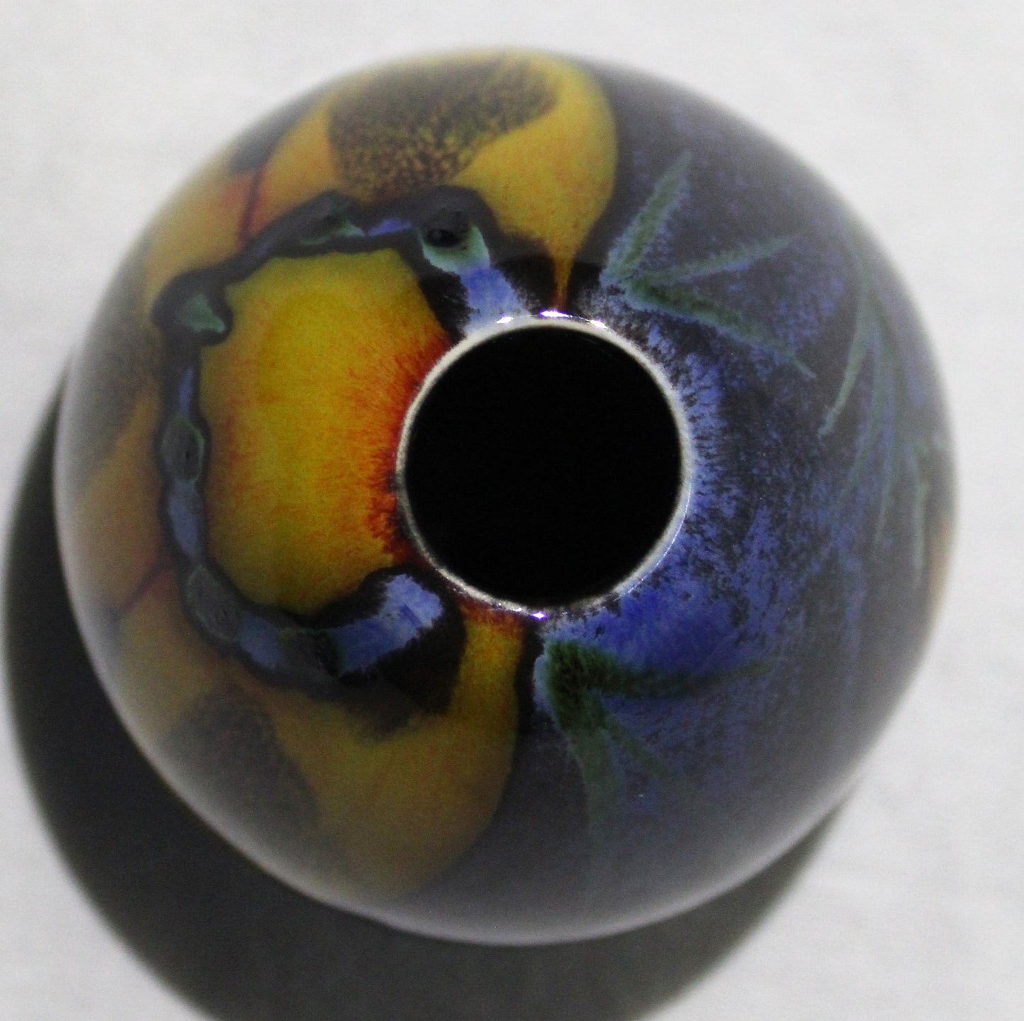 Mini Bud Vase - Studio Poole Wild Poppy